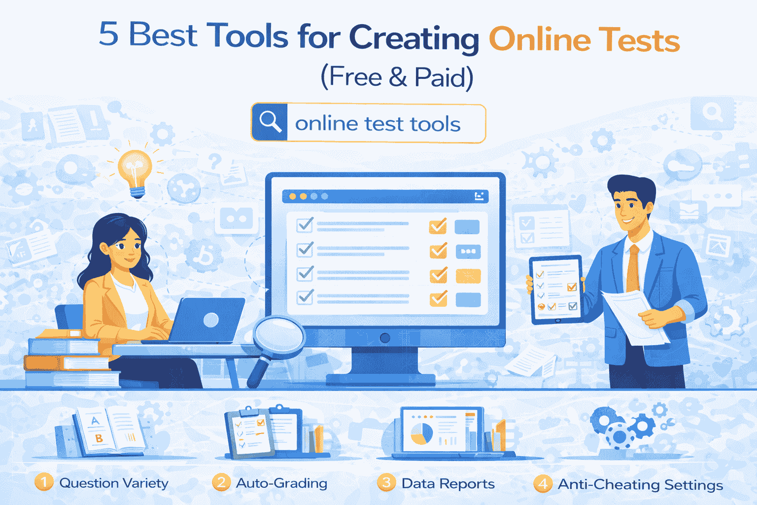 5 Best Tools for Creating Online Tests (Free & Paid)