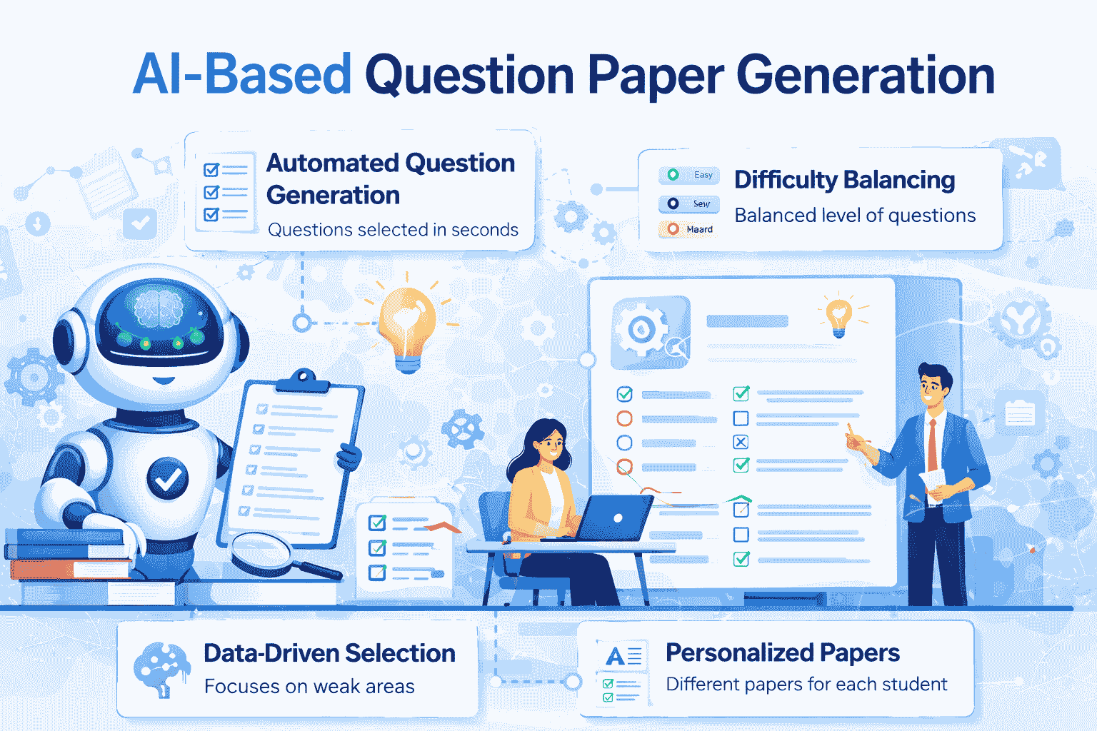 Future of Exams: AI-Based Question Paper Generation