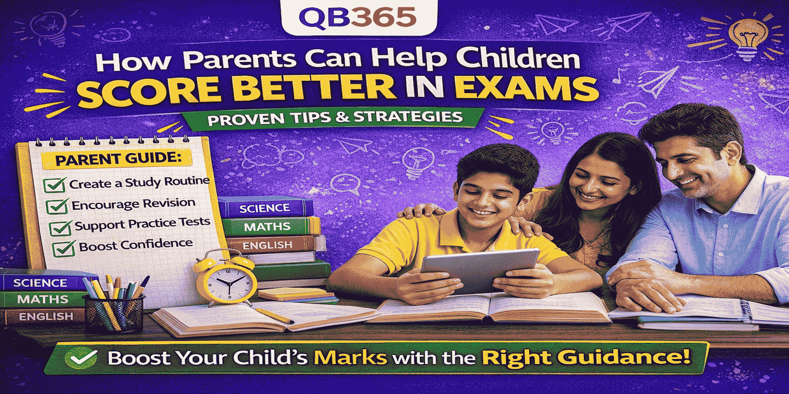 How Parents Can Help Children Score Better in Exams