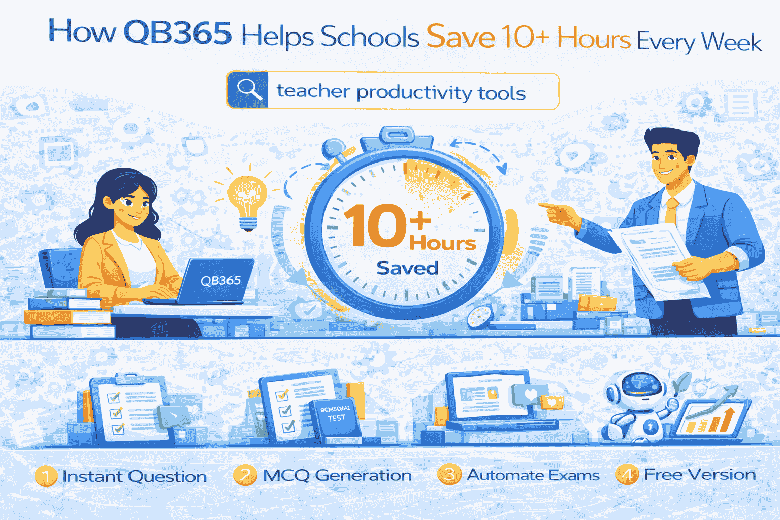 How QB365 Helps Schools Save 10+ Hours Every Week