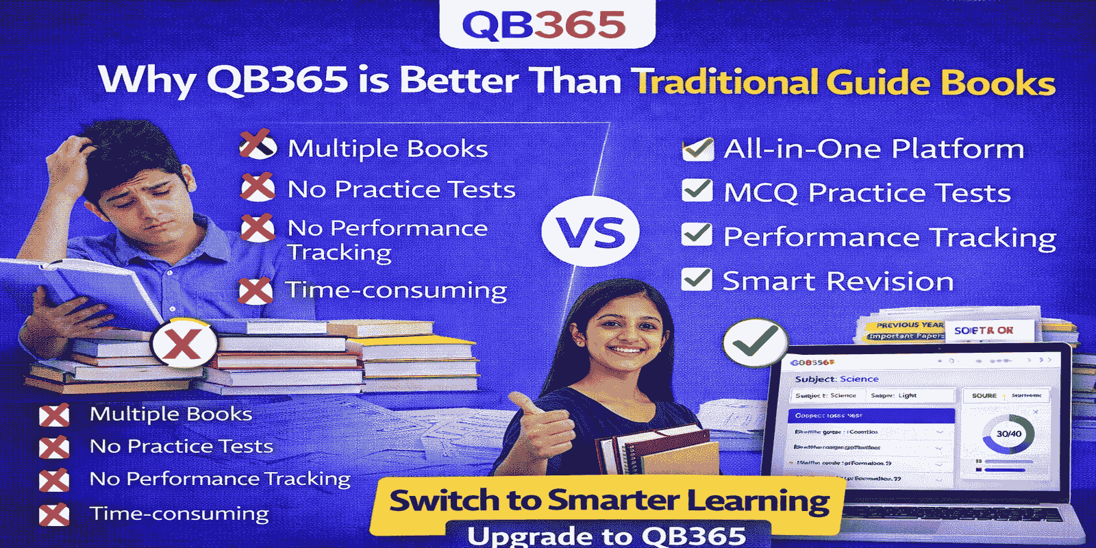 Why QB365 is Better Than Traditional Guide Books