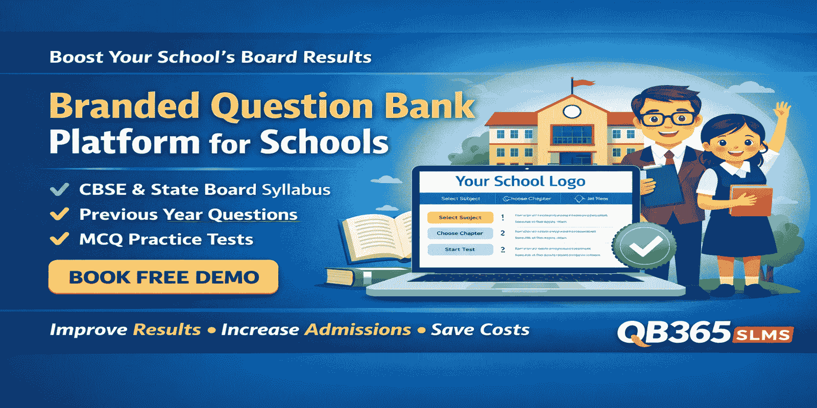 School LMS for Exam Preparation | White Label Question Bank for Schools – QB365