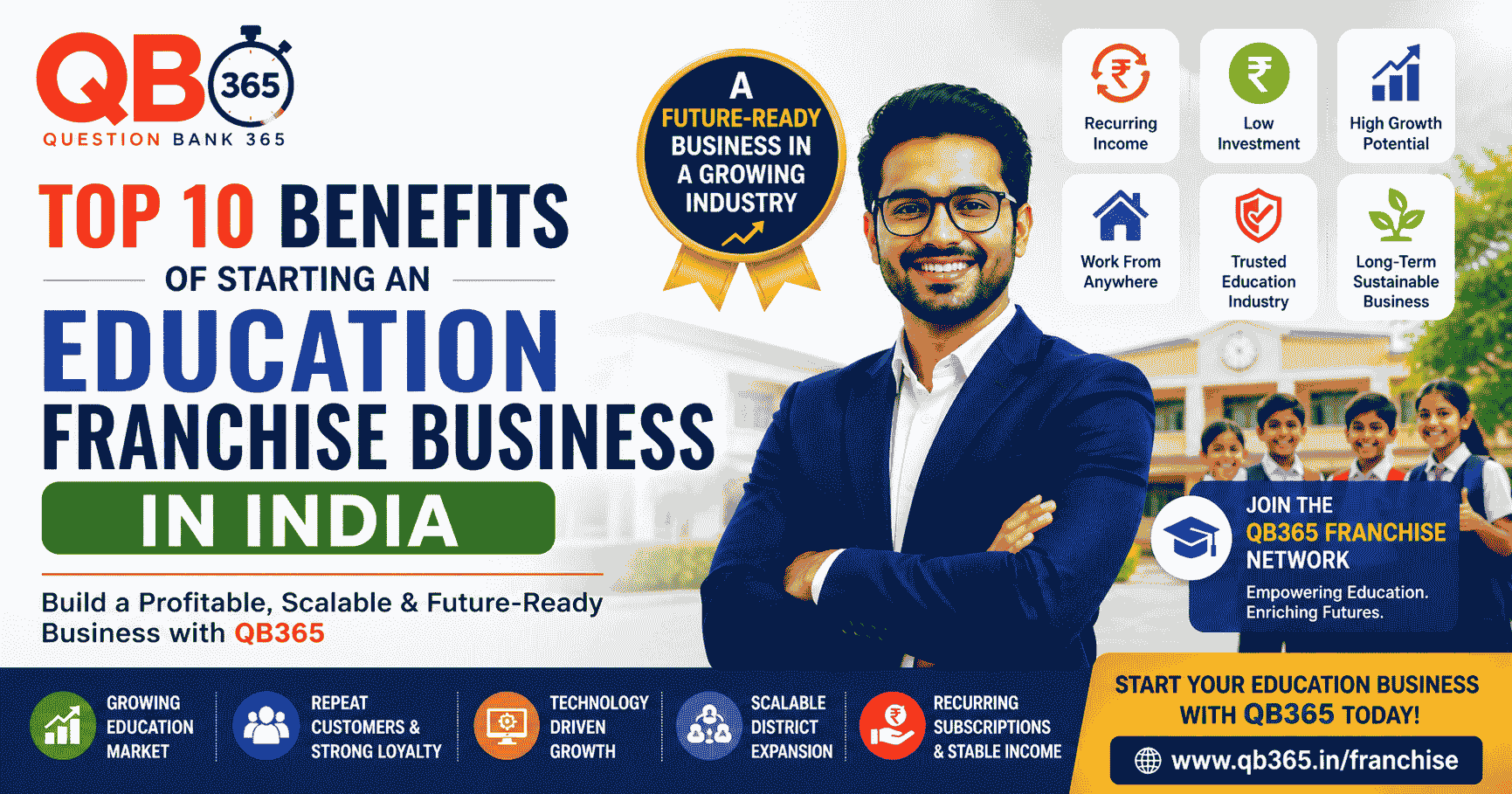 Top 10 Benefits of Starting an Education Franchise Business in India