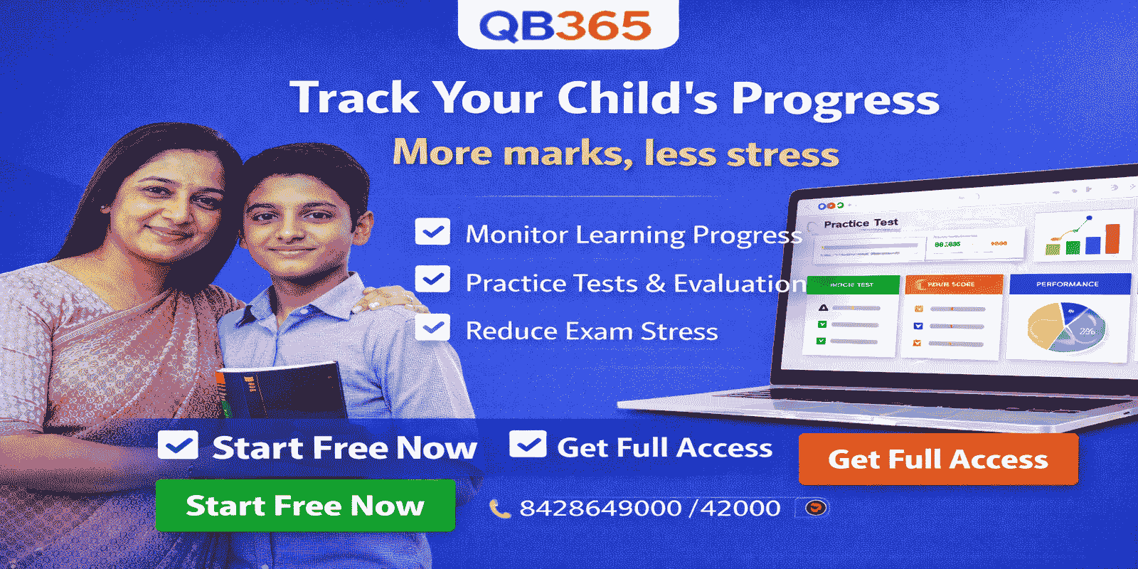 Track Your Child’s Progress | Improve Marks with Less Stress – QB365