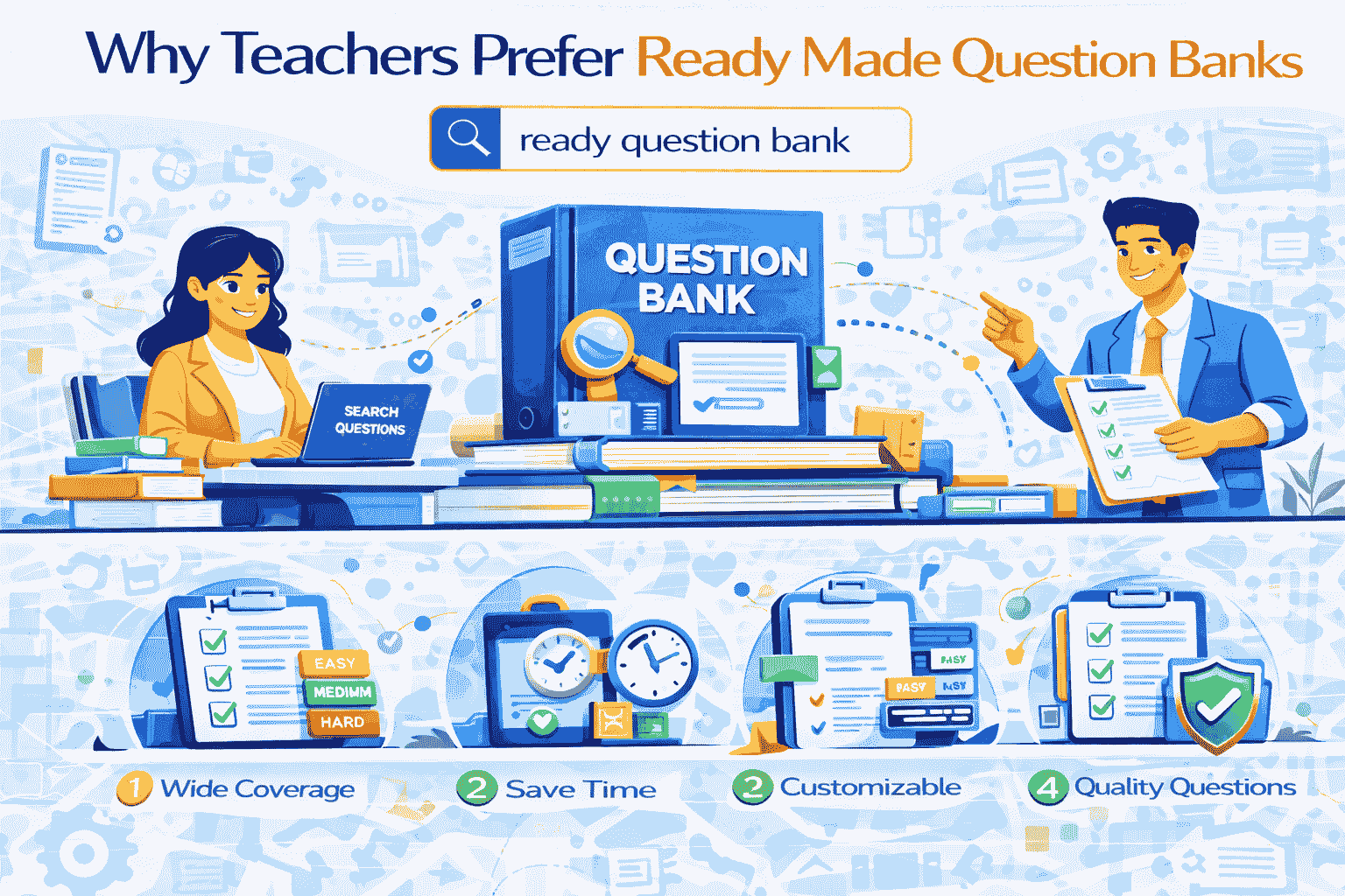 Why Teachers Prefer Ready-Made Question Banks